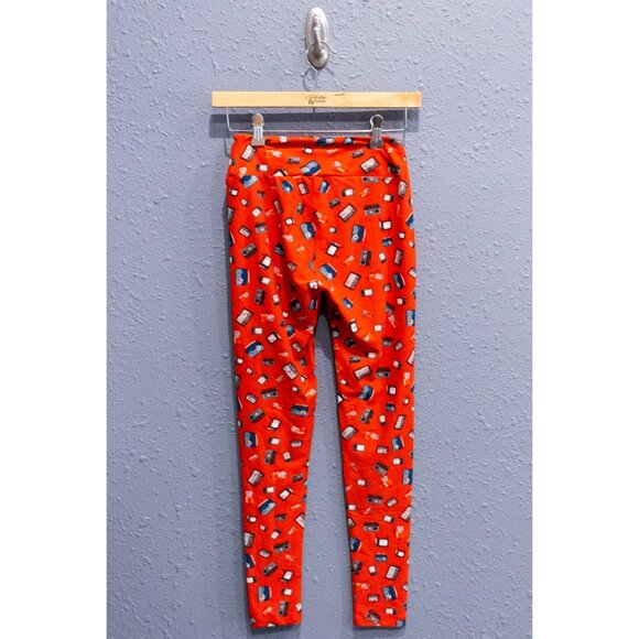 NWOT LuLaRoe Televisions and Cassette Leggings One Size (OS) - Picture 3 of 5